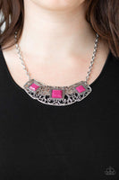 Paparazzi Feeling Inde-PENDANT - Pink