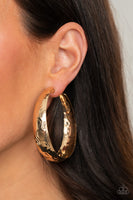 Hey, HAUTE-Shot - Gold- Earrings