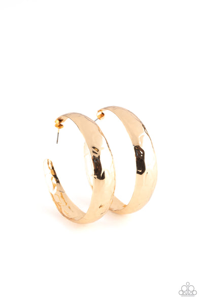 Hey, HAUTE-Shot - Gold- Earrings