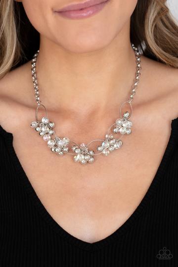 Paparazzi Effervescent Ensemble - Multi - IRIDESCENT Necklace & Earrings - Life of the Party Exclusive July 2021