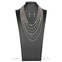 Paparazzi The Tina 2018 Zi Collection Silver Necklace